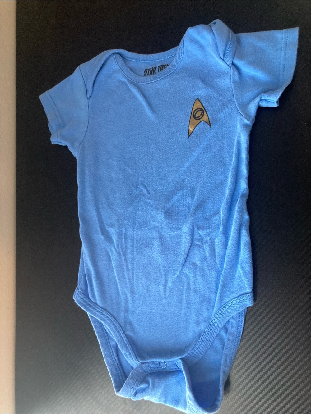 Star Trek Blue Emblem Baby One-Piece